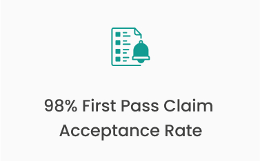 AI-assisted AR recovery dashboard showing claim status and collection performance